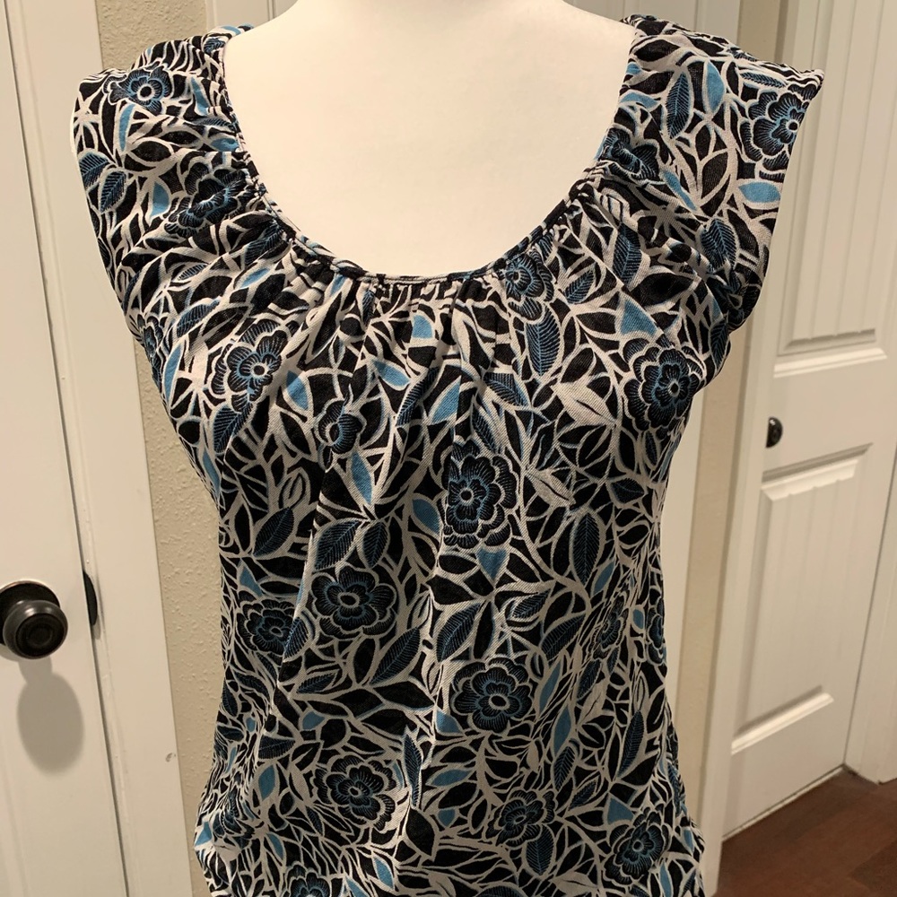 LOFT Floral Blouse